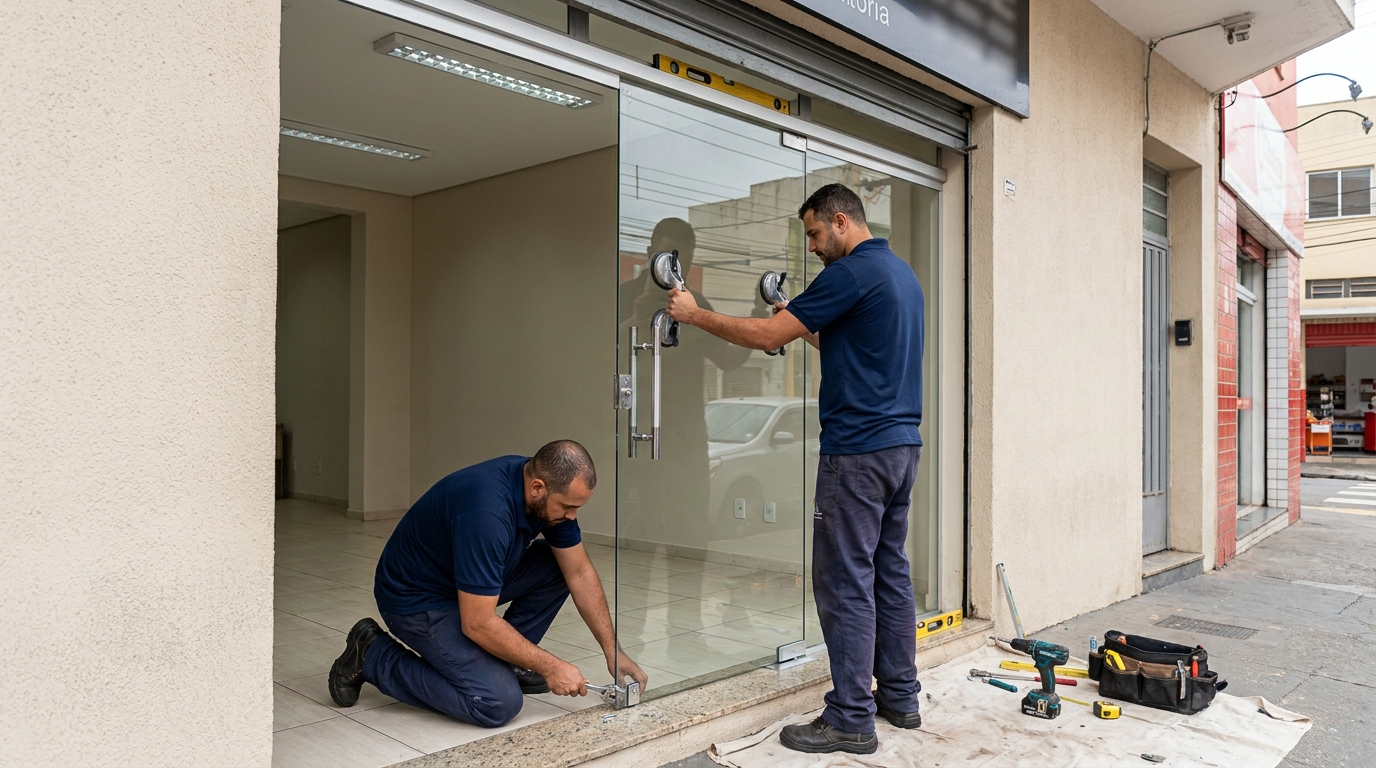Portas Residenciais e Comerciais em Ipatinga, Sorocaba‑SP
