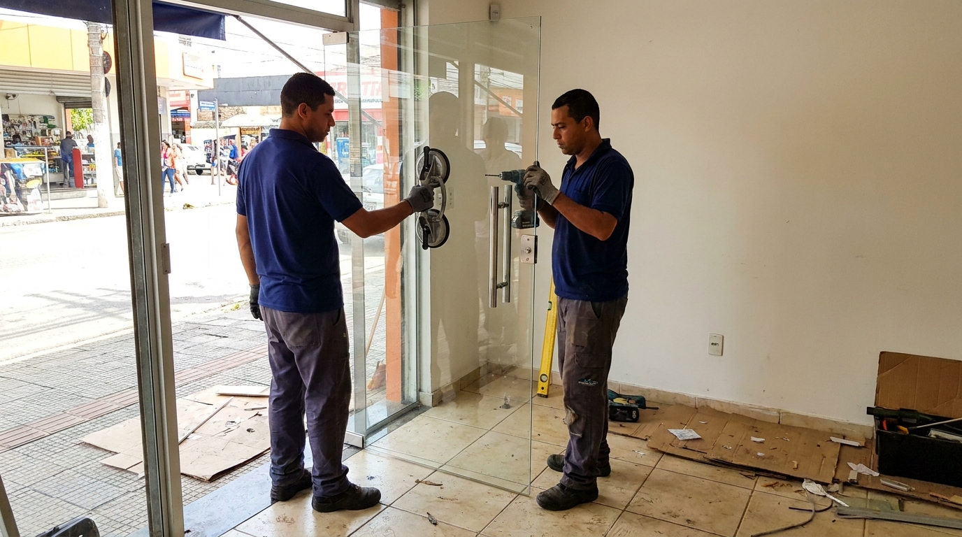Portas em Vidro em Ipatinga, Sorocaba‑SP