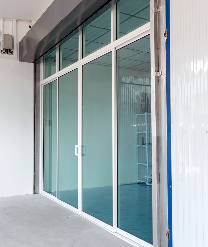 porta de vidro em Sorocaba